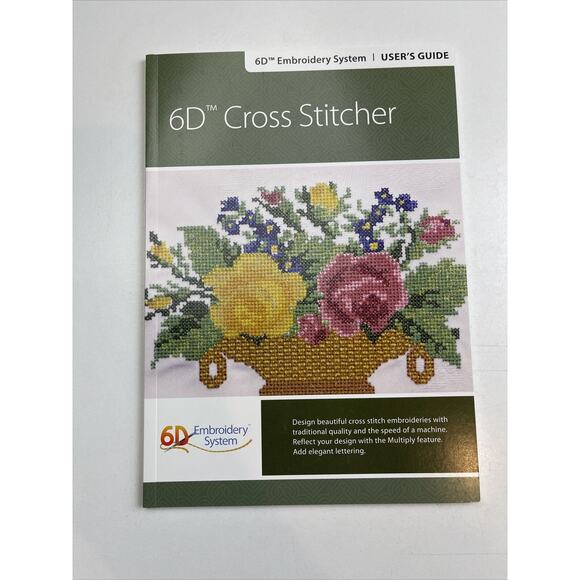 6d Sketch Embroidery System User’s Guide Bundle Lot Of 9 - Picture 6 of 16